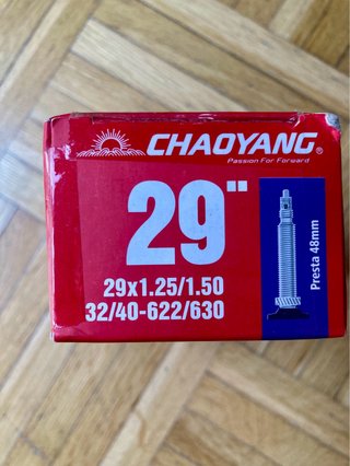 3 Cámaras de Bicicleta Chaoyang 29