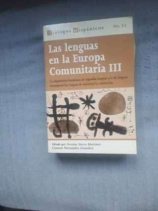 Las lenguas en la Europa Comuniaria III