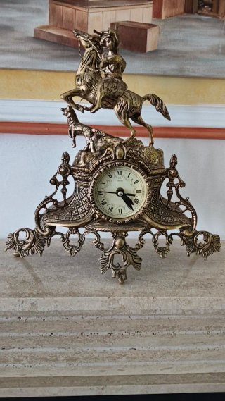 Reloj de Sobremesa Decorativo en bronce