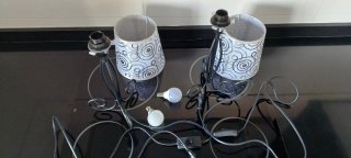 Set de 2 Lámparas de Mesita