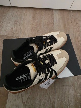Zapatillas Adidas Samba Beige Talla 38