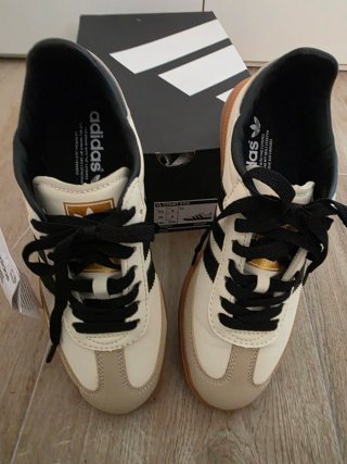 Zapatillas Adidas Samba Beige Talla 38