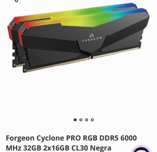 Memoria RAM FORGEON DDR5 6000MHz CL30