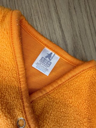 Manta saco bebé naranja