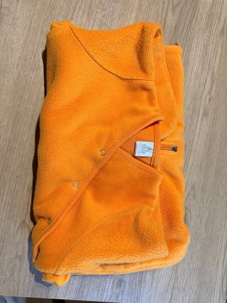 Manta saco bebé naranja