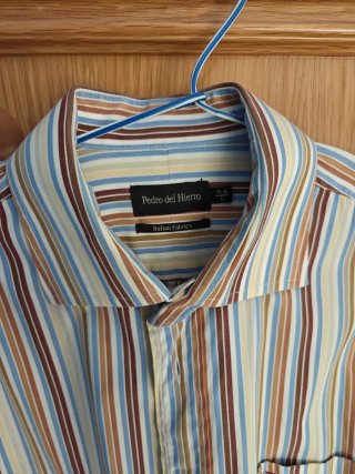 Camisa Pedro del Hierro Rayas Talla L