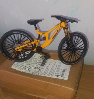 Bicicleta Montaña Amarilla