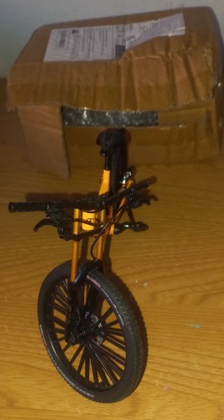 Bicicleta Montaña Amarilla