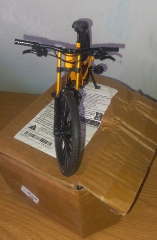 Bicicleta Montaña Amarilla
