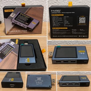 Medidor USB y Tester de Carga FNIRSI FNB58