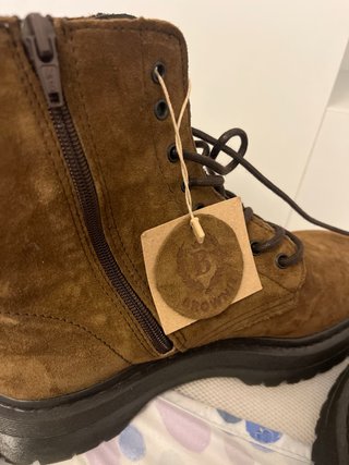 Botas Brownie marrones
