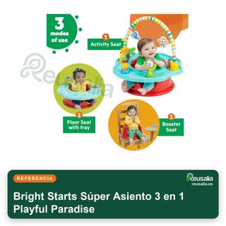 Bright Starts asiento actividades elevador bebé