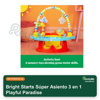 Bright Starts asiento actividades elevador bebé