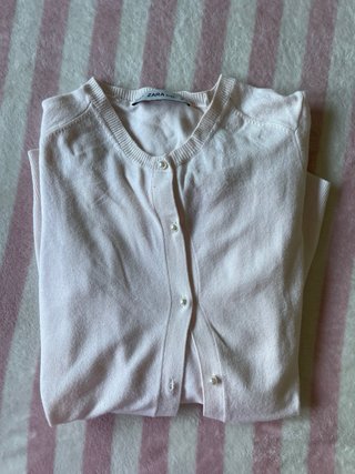 Cardigan Zara com Pérolas