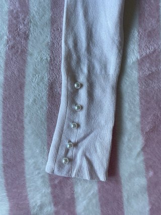 Cardigan Zara com Pérolas
