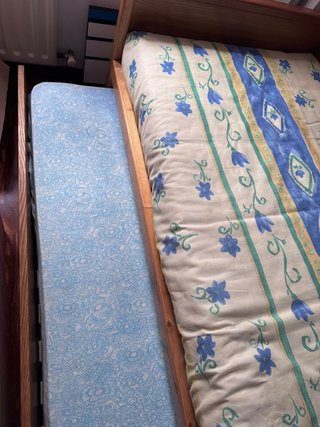 Cama nido individual de madera