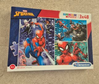 Set de 3 Puzzles Spiderman Clementoni