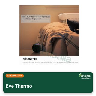 Eve Thermo válvula inteligente radiador HomeKit