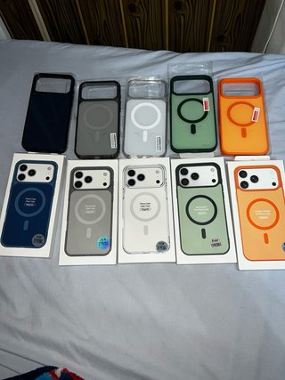 Funda iPhone con MagSafe Gris mas de 7 estilos