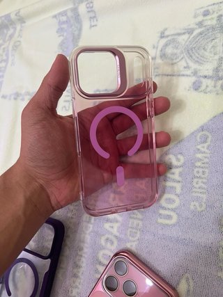 Funda iPhone con MagSafe Gris mas de 7 estilos