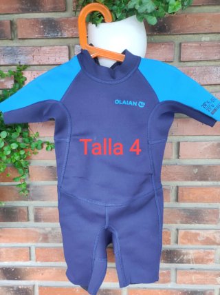 Neopreno Corto Infantil Olaian Talla 4