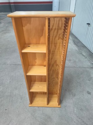 Mueble Organizador CDs Madera