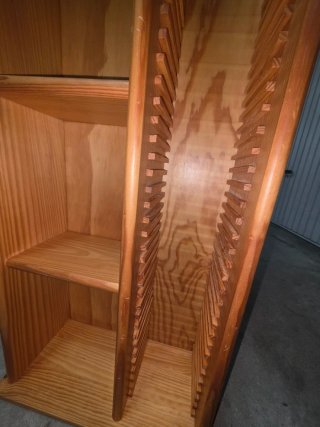 Mueble Organizador CDs Madera