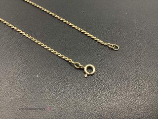 cadena oro 18k 34cm