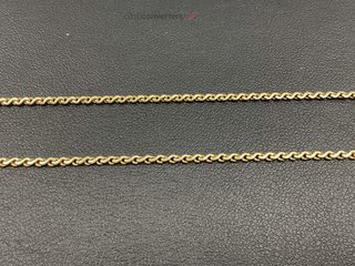 cadena oro 18k 34cm