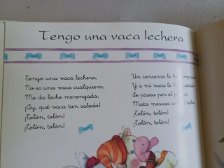 Libro y cd canciones para mi bebé