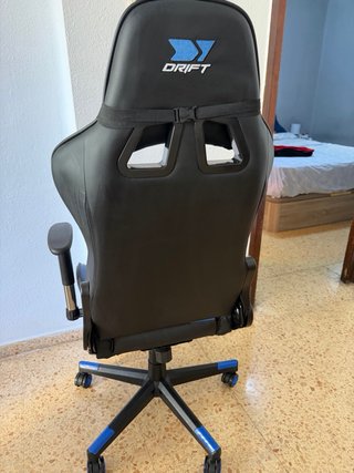 Silla Gaming Drift Azul y Negra