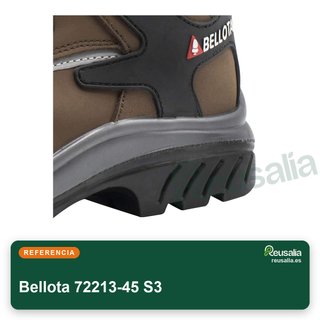 Bellota 72213-45 S3 botas seguridad piel nobuck