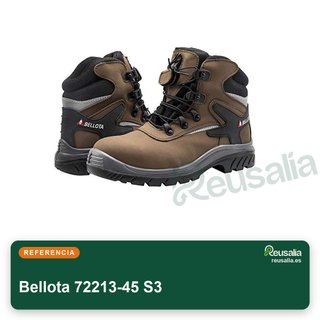 Bellota 72213-45 S3 botas seguridad piel nobuck