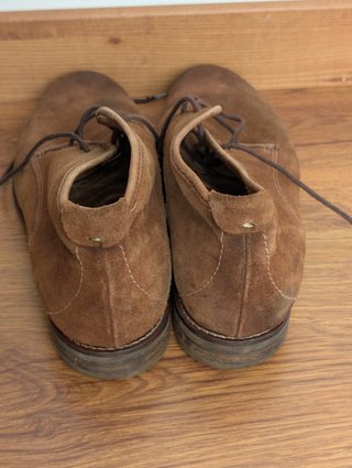Botines Massimo Dutti ante marrón hombre 42