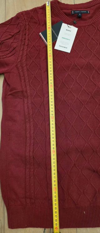 Maglione Tommy Hilfiger Bordeaux XL