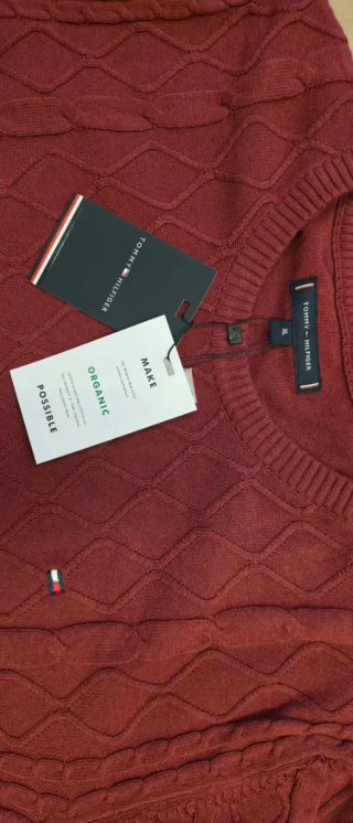 Maglione Tommy Hilfiger Bordeaux XL