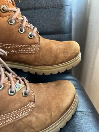Botas de Piel Panama Jack Beige/Marrón