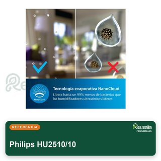 Philips HU2510/10 Serie 2000 humidificador aire 2L