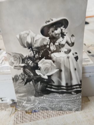 Cartolina 1953 con affrancatura