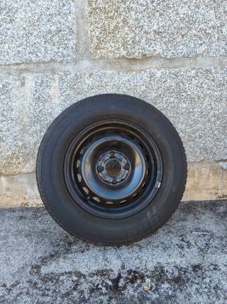Rueda con Llanta de Acero