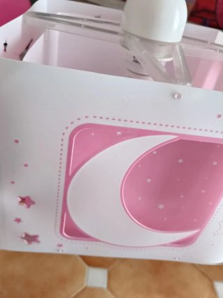 Lámpara de Techo Infantil Rosa