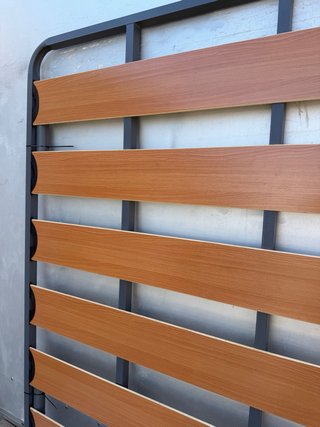 Somier 150x190cm Metal y Madera