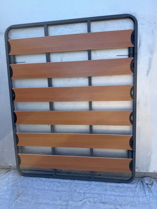 Somier 150x190cm Metal y Madera