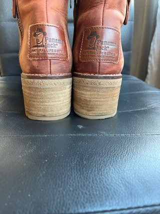 Botas Pauline Panamá Jack Piel Marrón/Burdeos