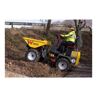 Alquiler dúmper articulado 1000 kg Wacker DW10