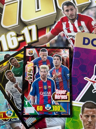 Álbum La Liga y Tablero Adrenalyn XL