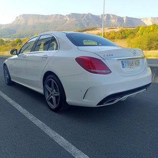 Mercedes C220 AMG LINE 7G 170cv 2014 Etiqueta C