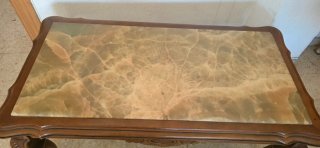 Mesa de Centro Antigua de Madera