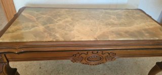 Mesa de Centro Antigua de Madera