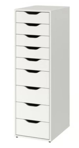 Cajonera IKEA Helmer Blanca